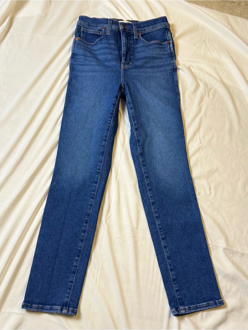 Madewell Stovepipe Jeans Women’s 27 High Rise Straight Leg Medium Wash